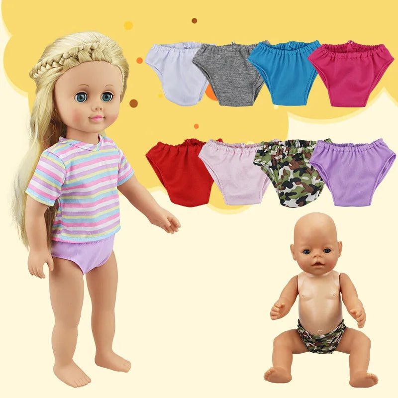 Doll Underwear & Bibs Set - OctoCare