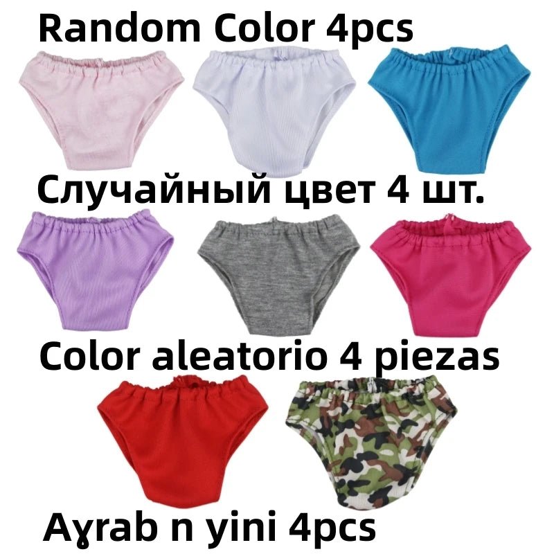 Doll Underwear & Bibs Set - OctoCare