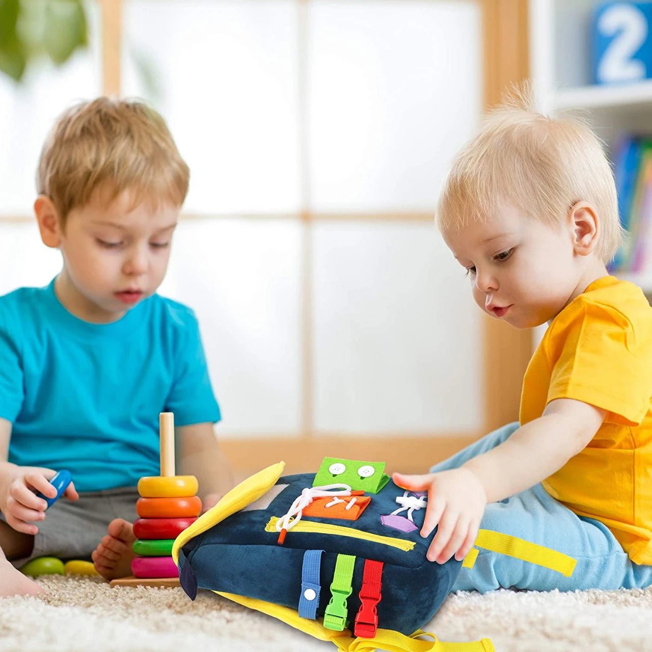 Montessori Baby Busy Backpack - OctoCare