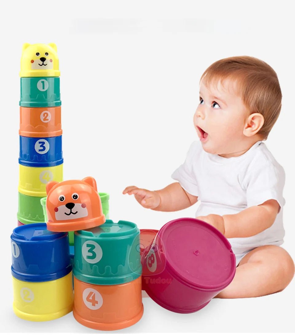 Montessori Baby Stacking Cups - OctoCare
