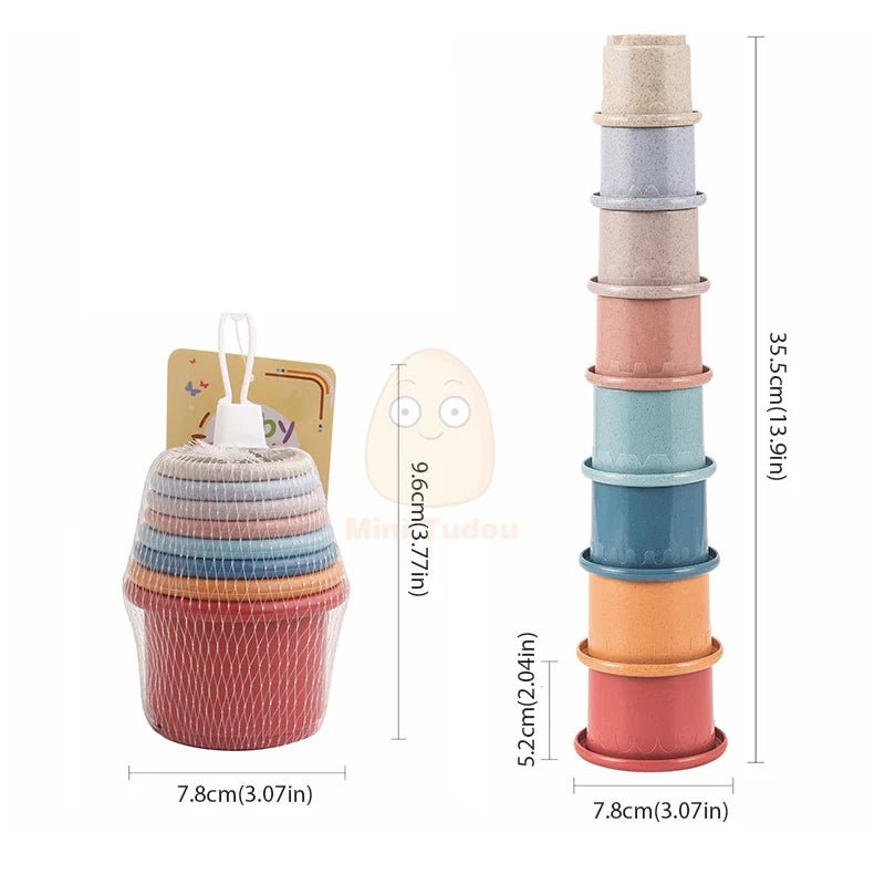 Montessori Baby Stacking Cups - OctoCare
