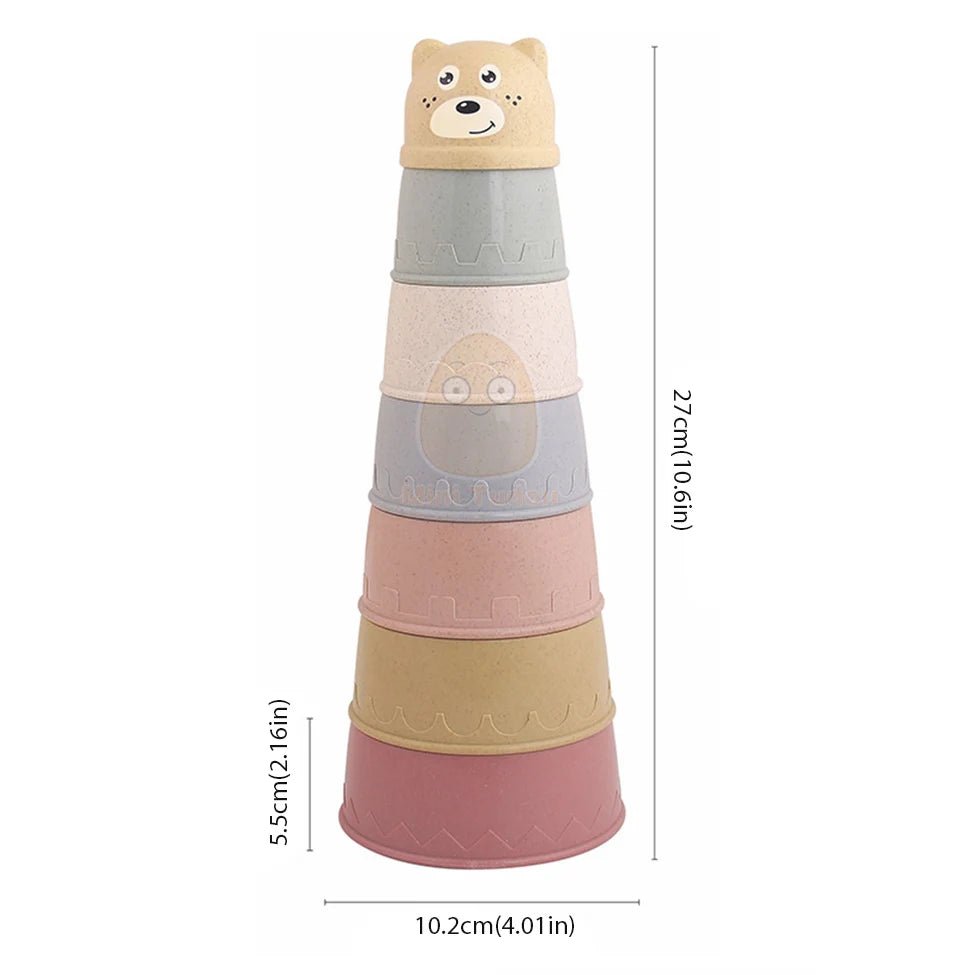 Montessori Baby Stacking Cups - OctoCare