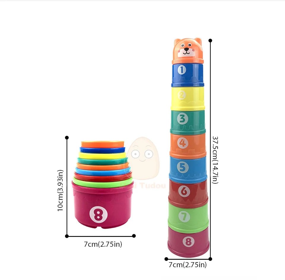 Montessori Baby Stacking Cups - OctoCare