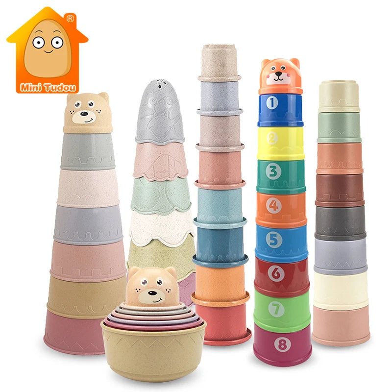 Montessori Baby Stacking Cups - OctoCare