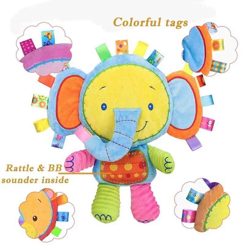 Montessori Baby Stuffed Elephant - OctoCare