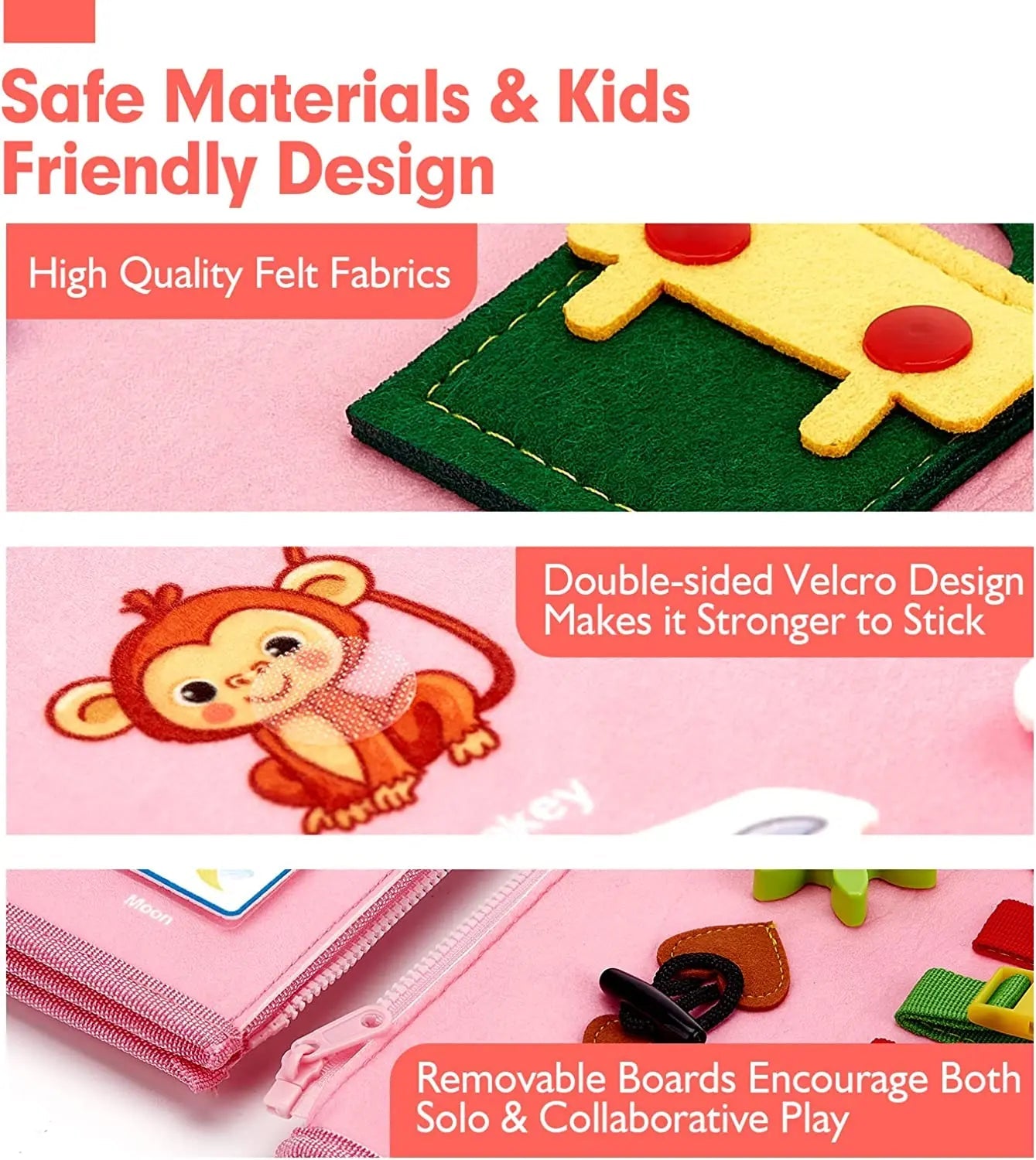 Montessori Busy Board - OctoCare