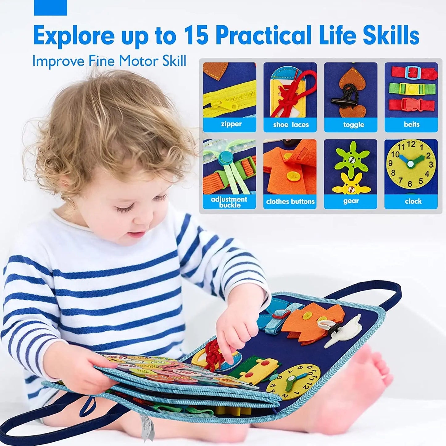 Montessori Busy Board - OctoCare