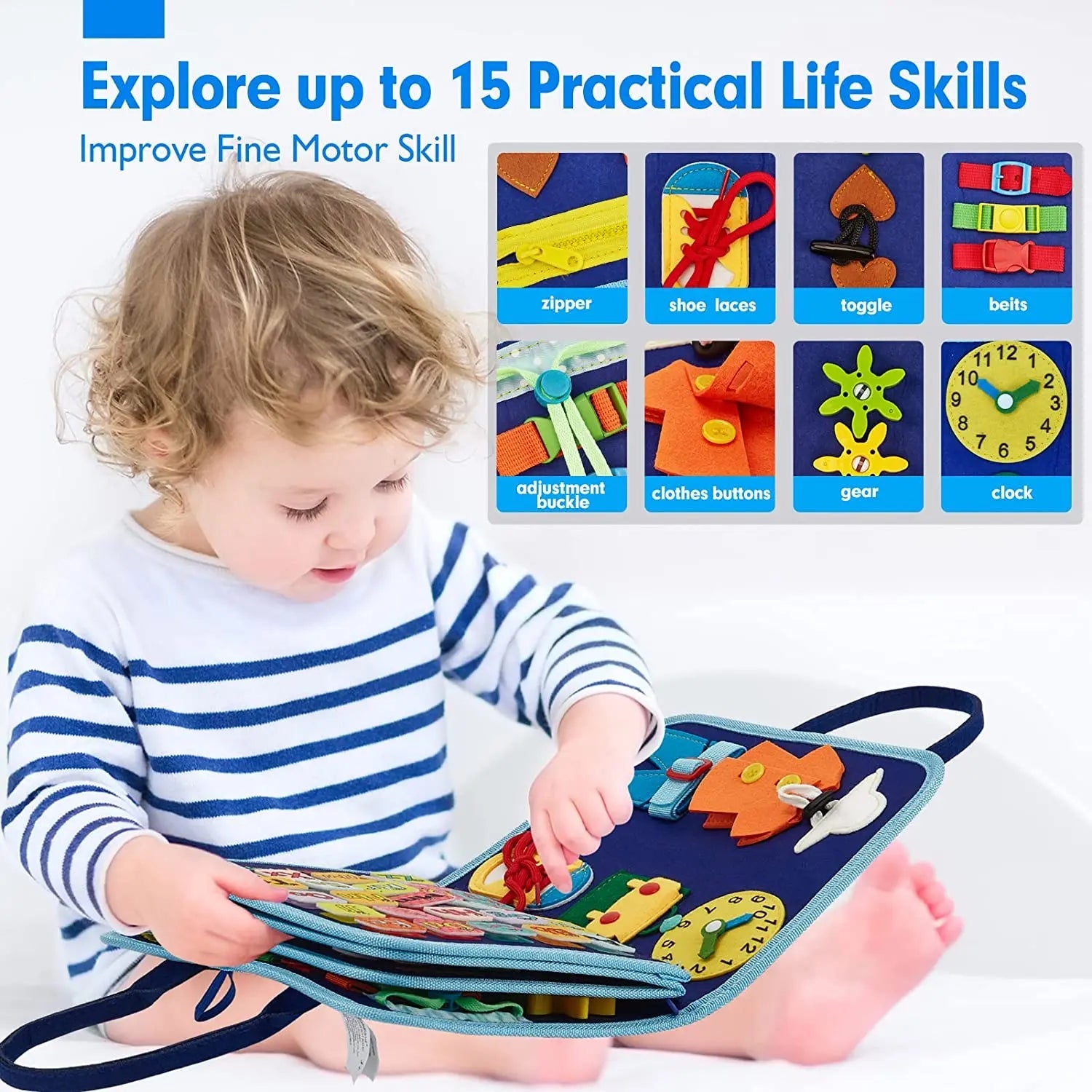 Montessori Busy Board - OctoCare
