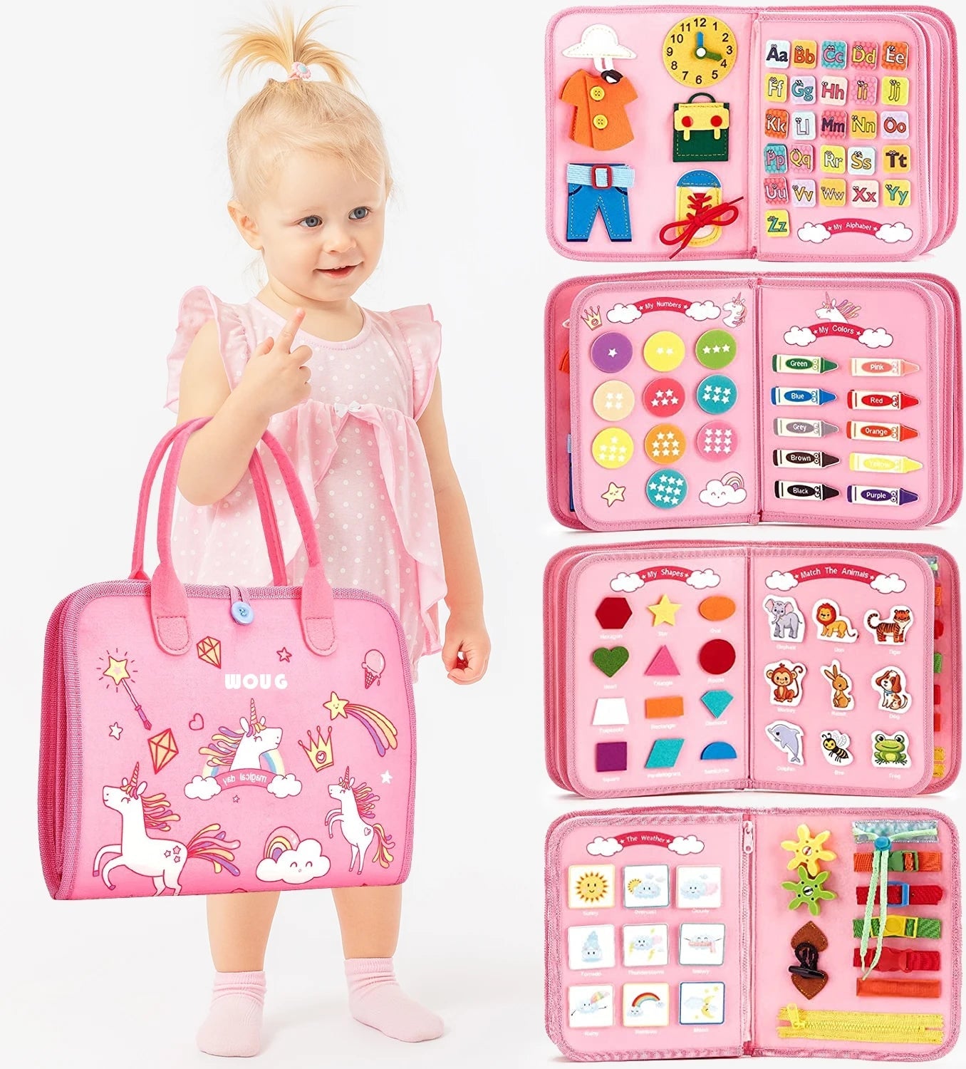 Montessori Busy Board - OctoCare