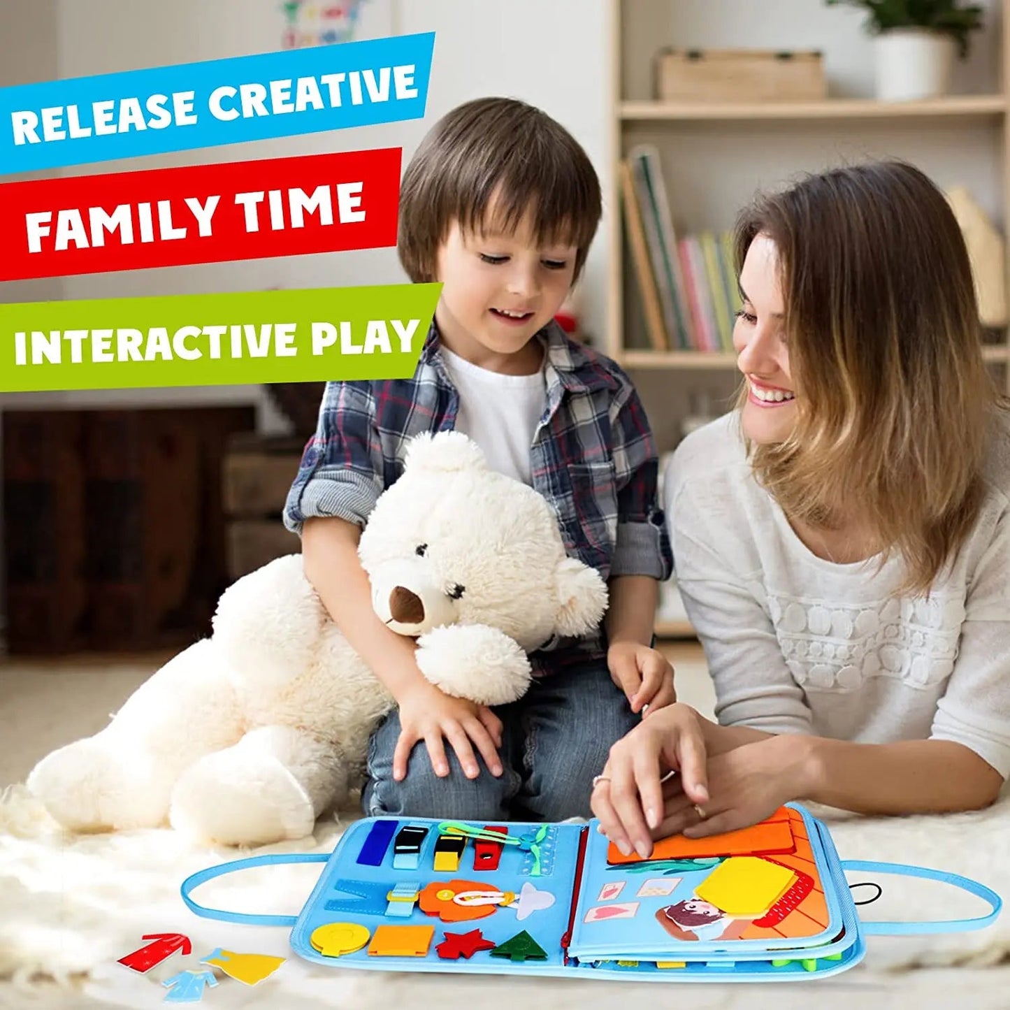 Montessori Busy Board - OctoCare