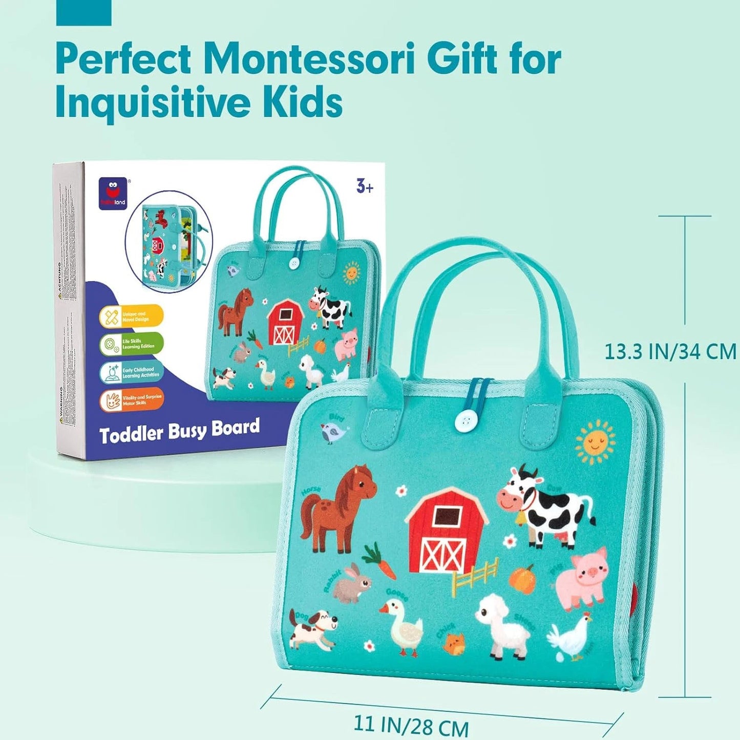 Montessori Busy Board - OctoCare