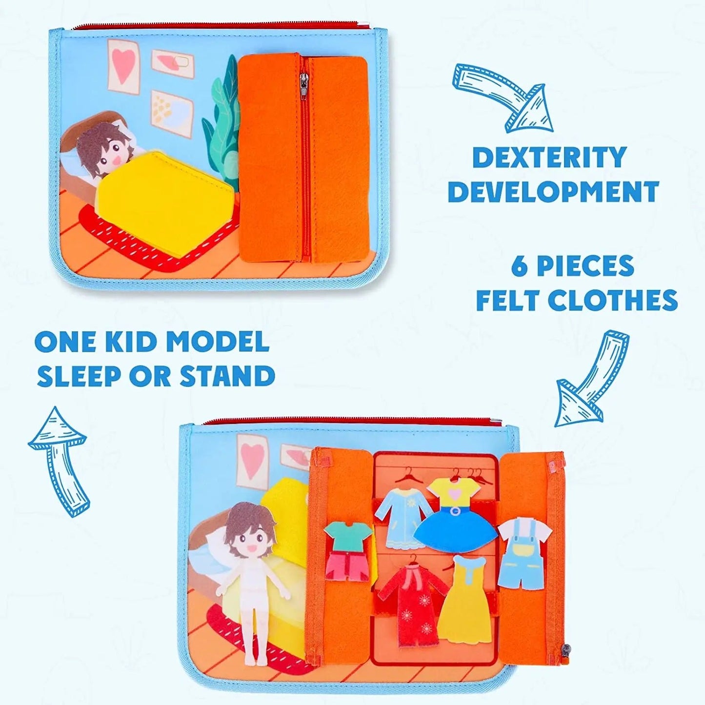 Montessori Busy Board - OctoCare
