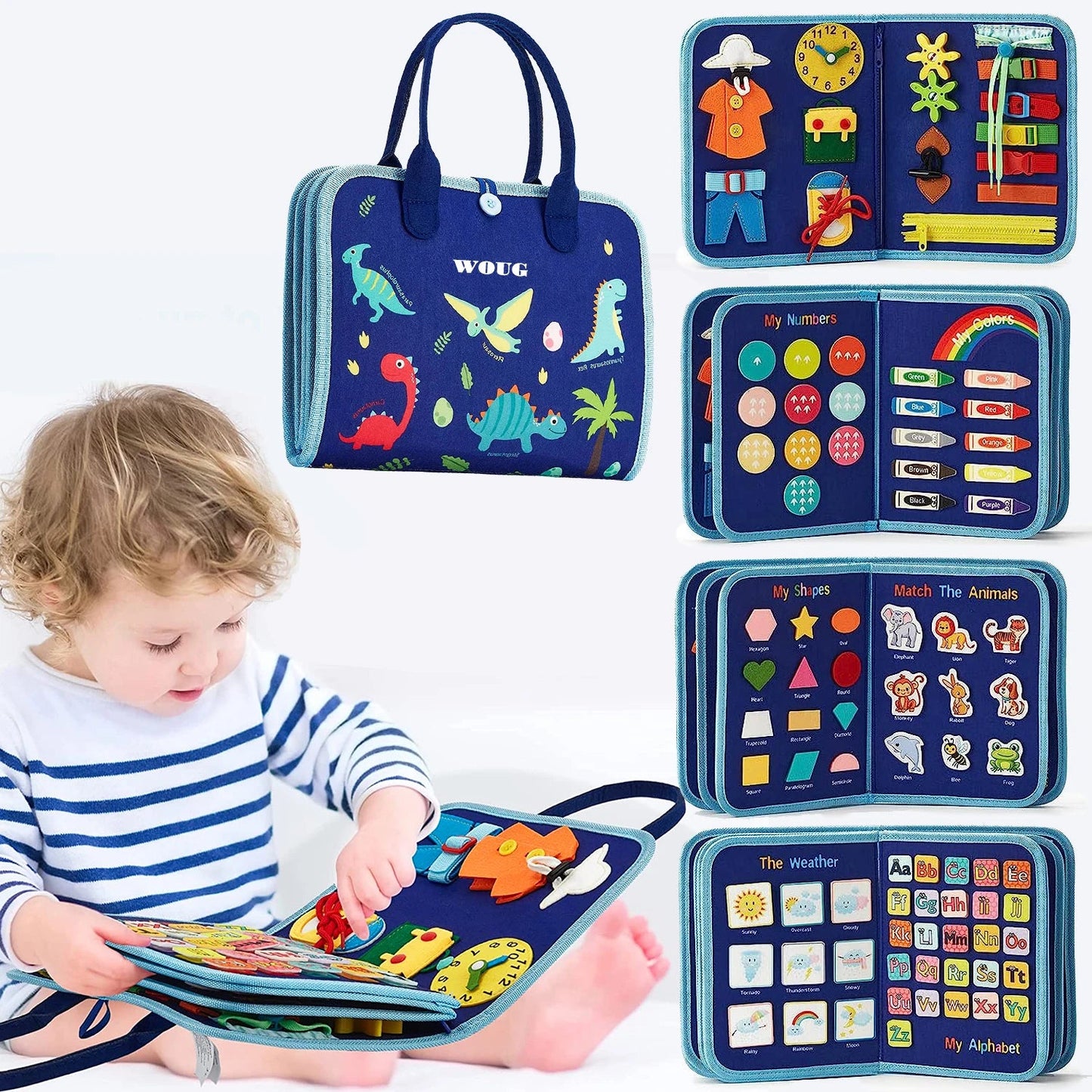 Montessori Busy Board - OctoCare