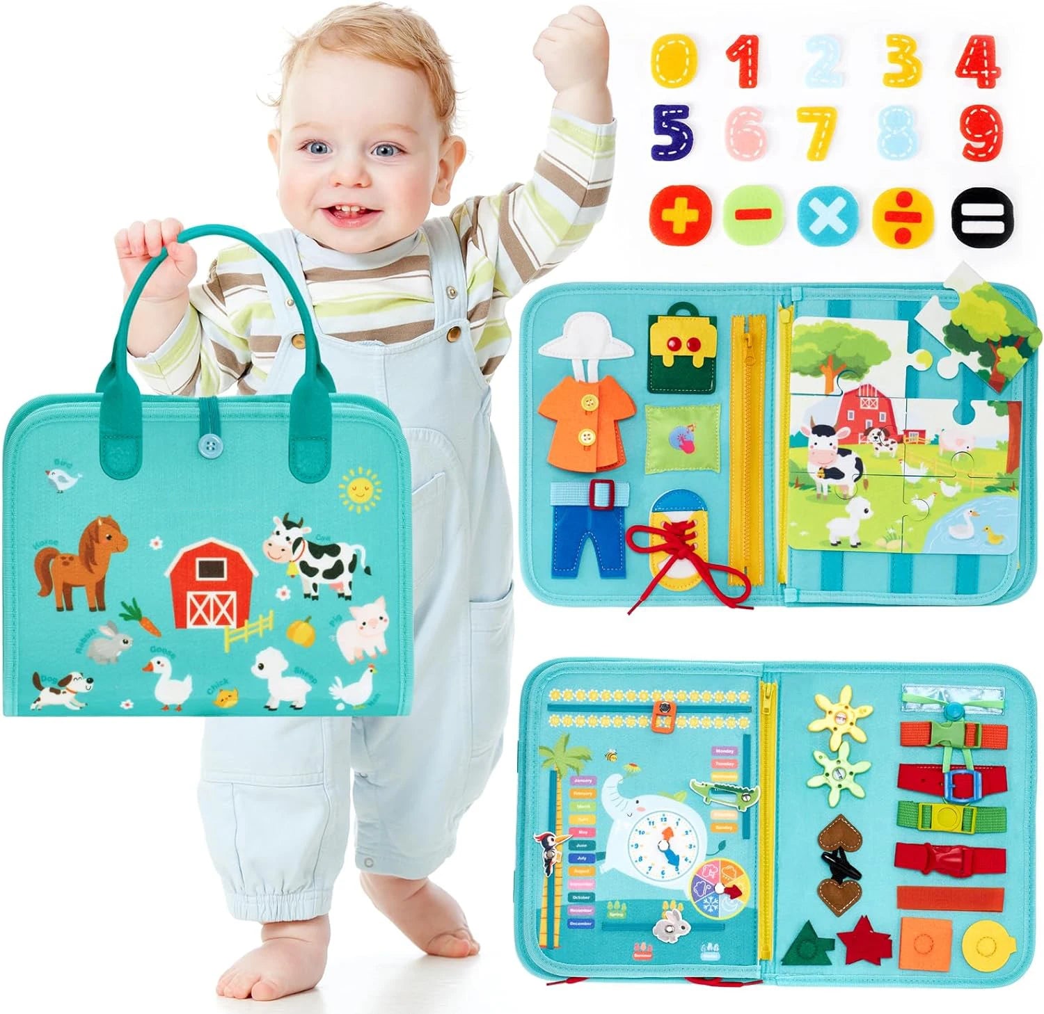 Montessori Busy Board - OctoCare