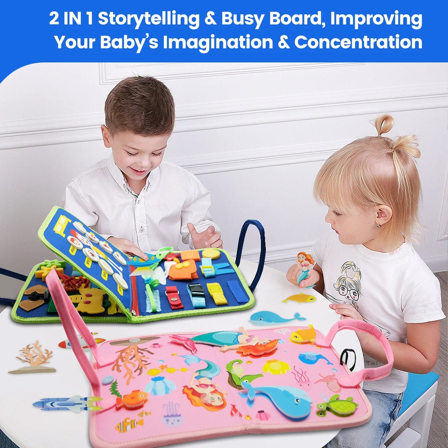 Montessori Busy Board - OctoCare
