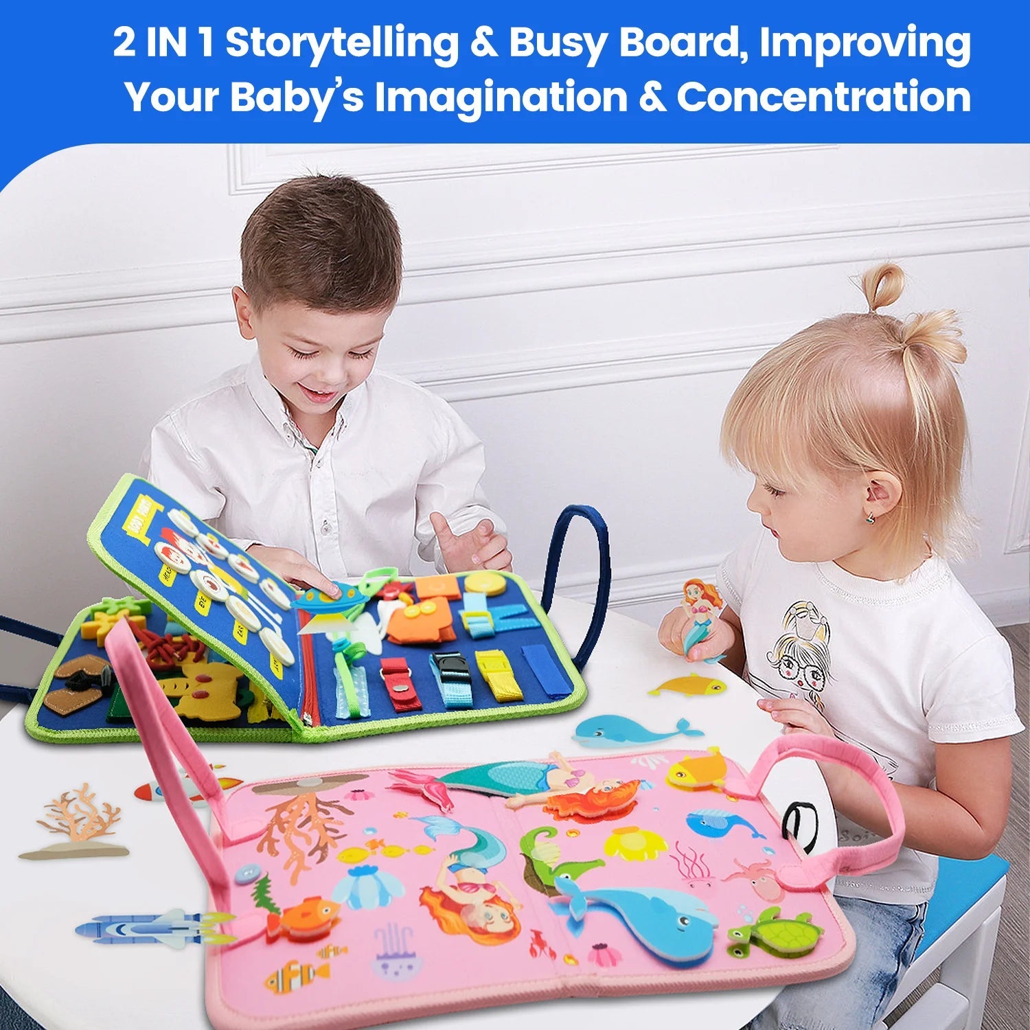 Montessori Busy Board - OctoCare
