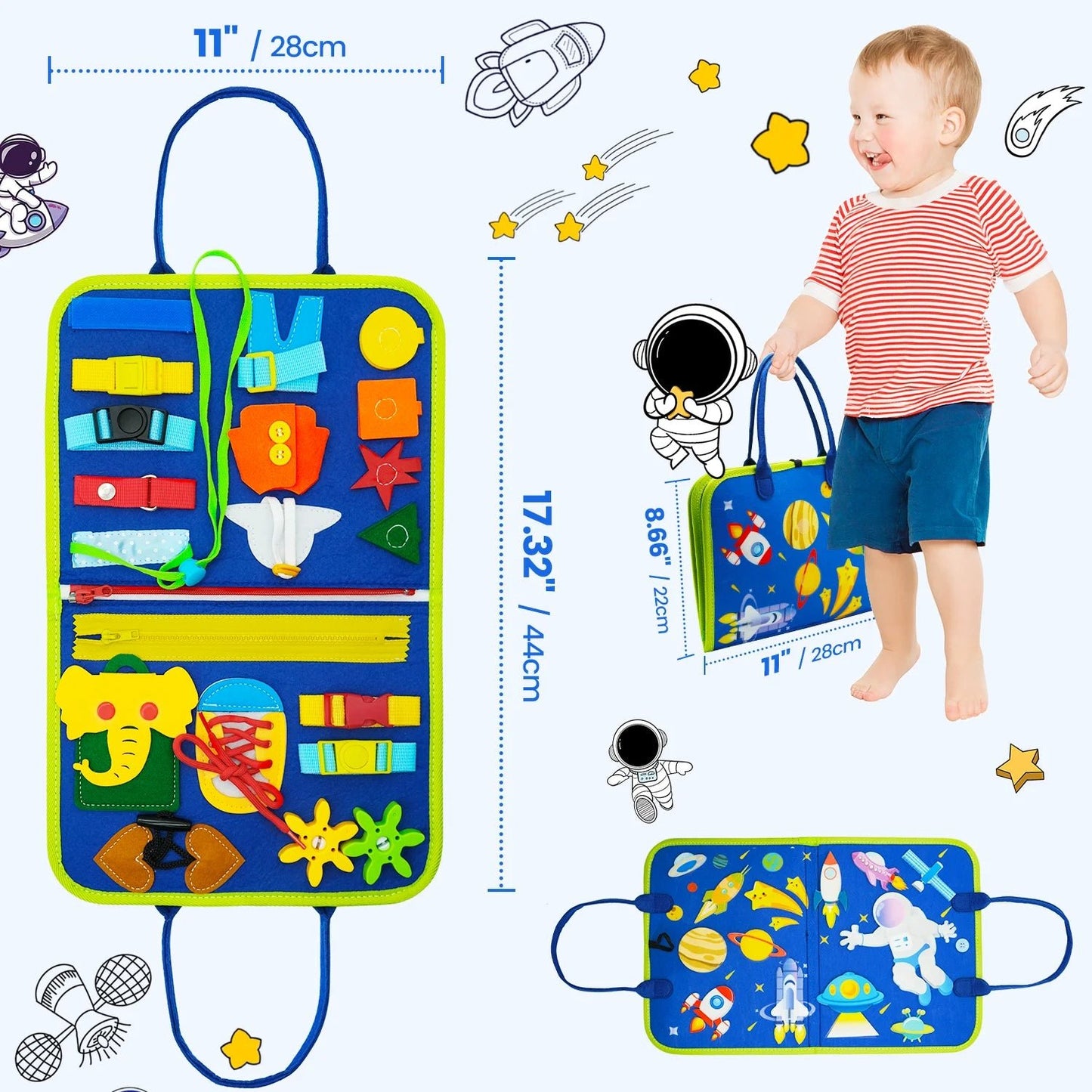 Montessori Busy Board - OctoCare