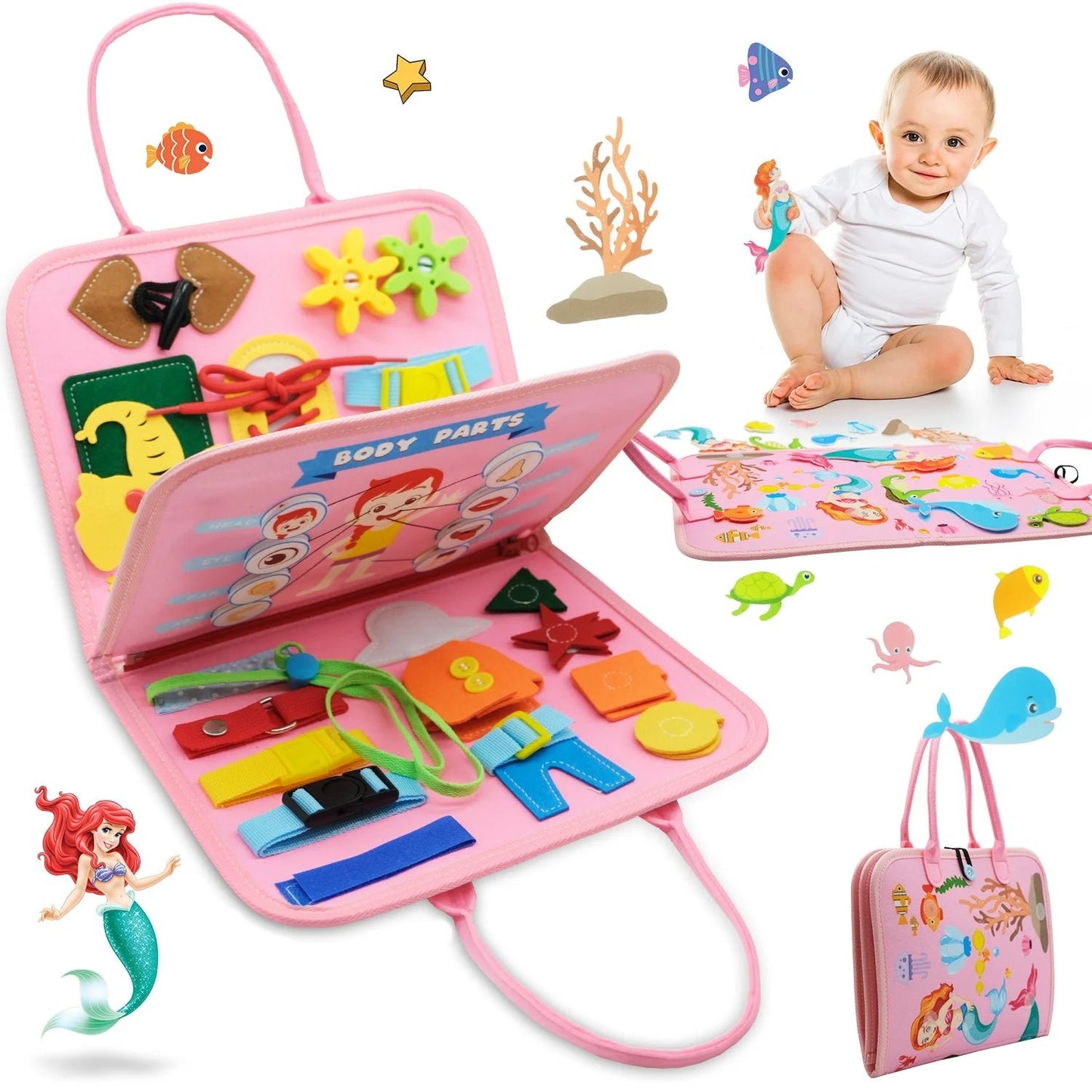 Montessori Busy Board - OctoCare