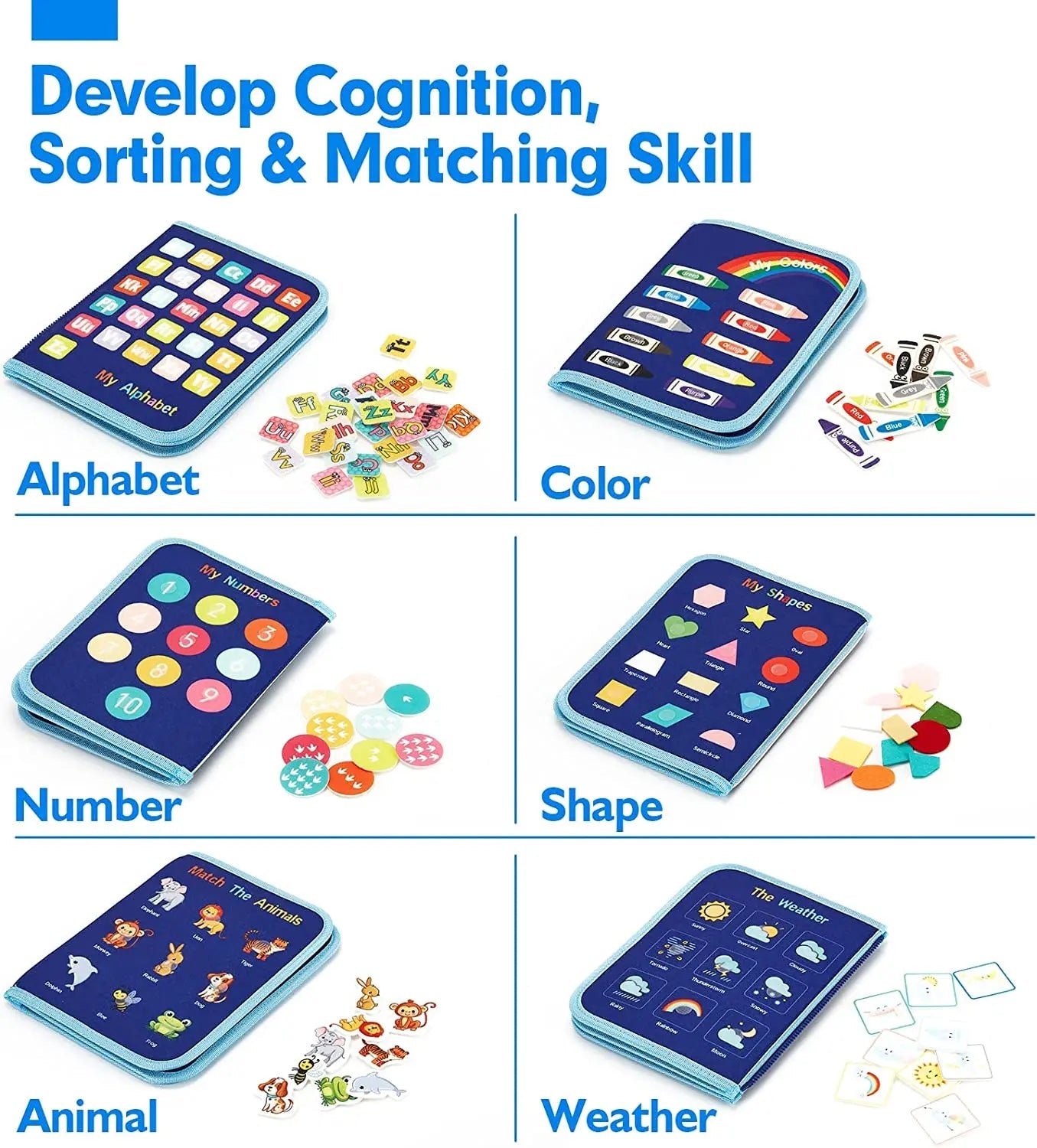 Montessori Busy Board - OctoCare
