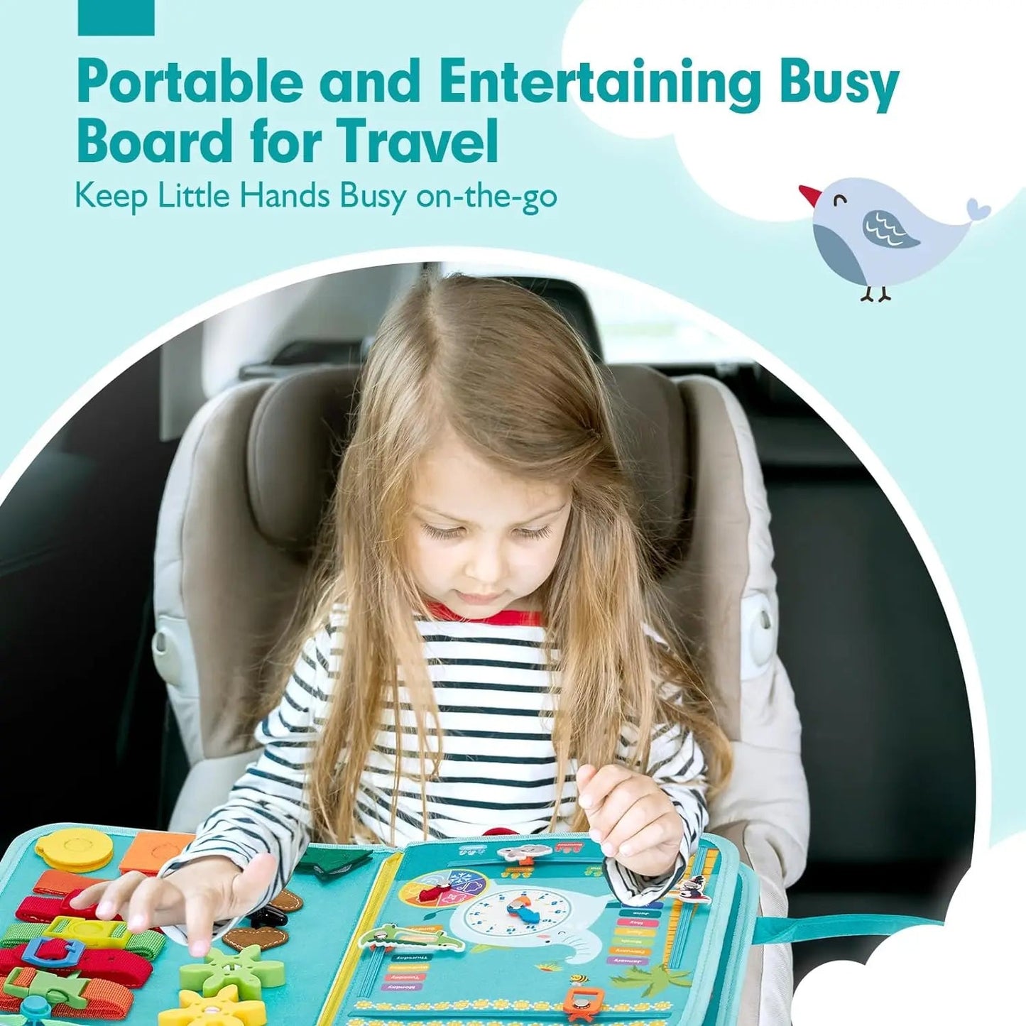 Montessori Busy Board - OctoCare