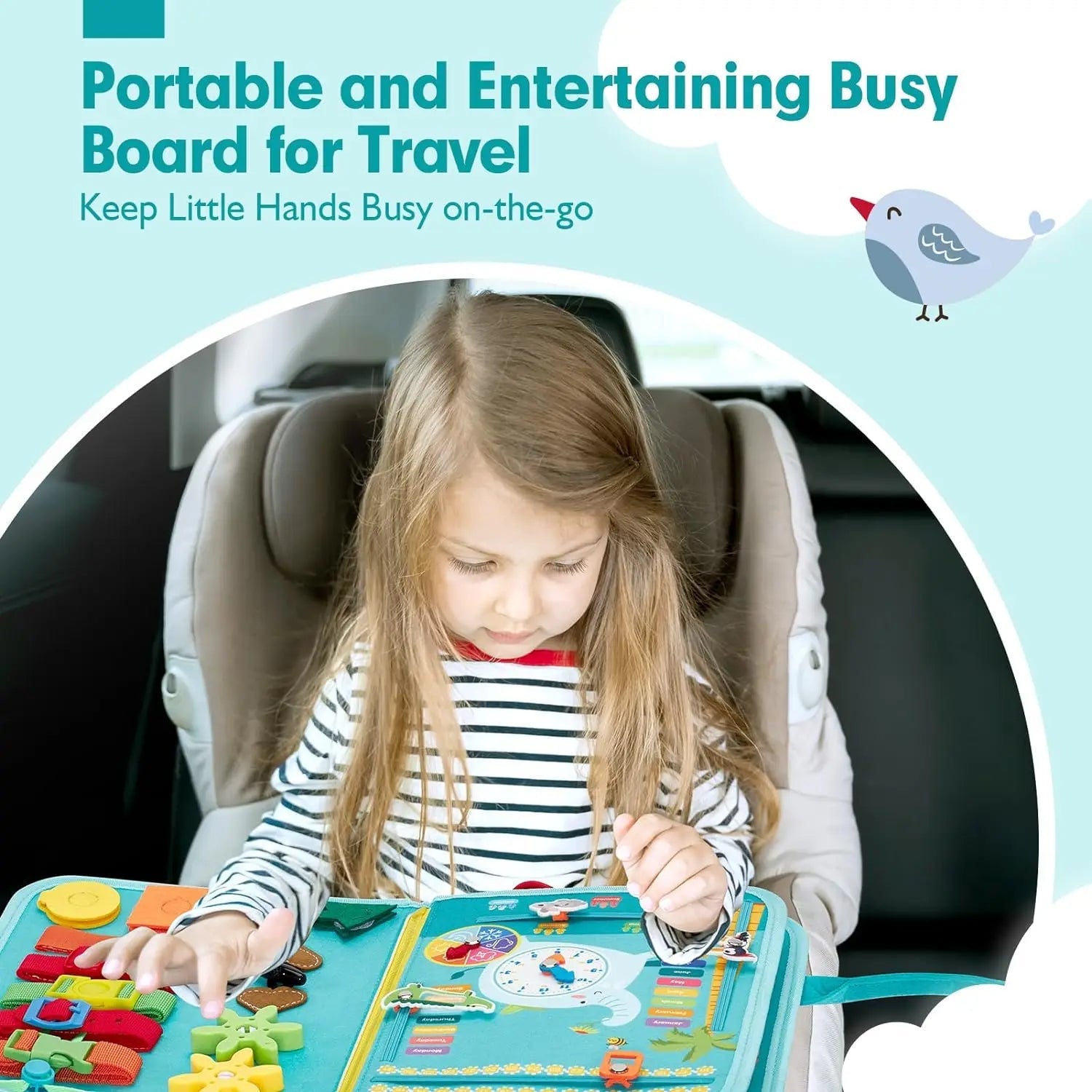 Montessori Busy Board - OctoCare