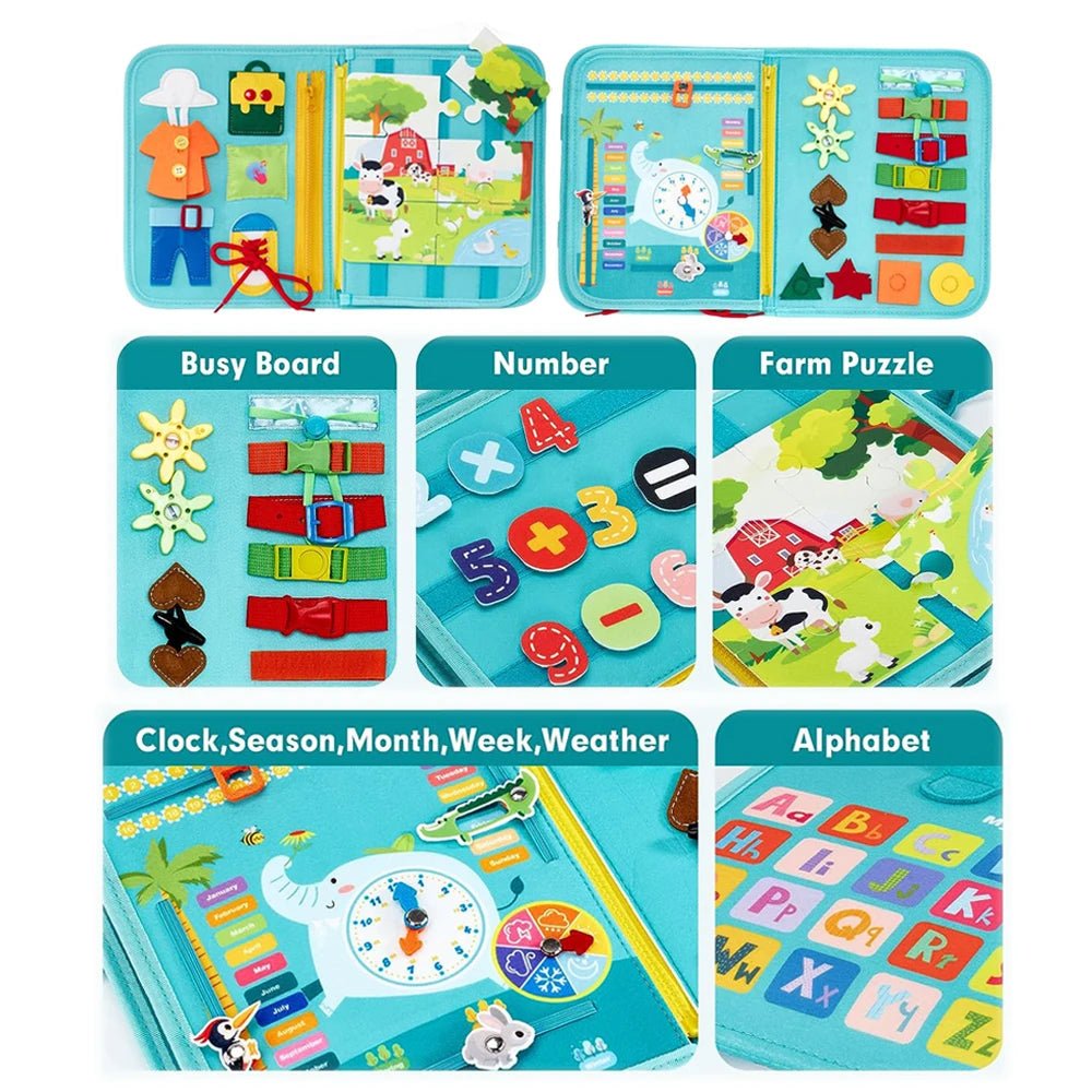 Montessori Busy Board - OctoCare