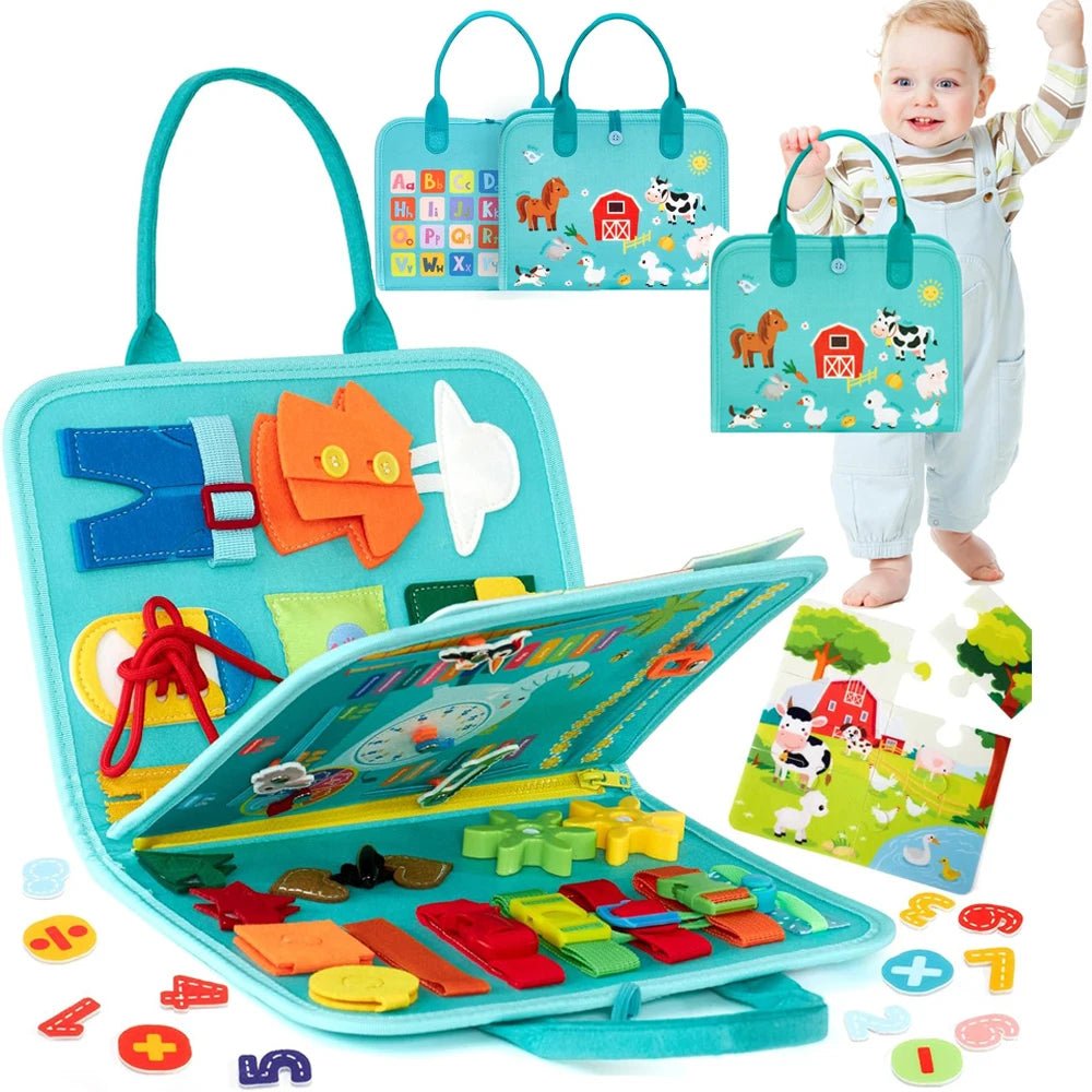 Montessori Busy Board - OctoCare