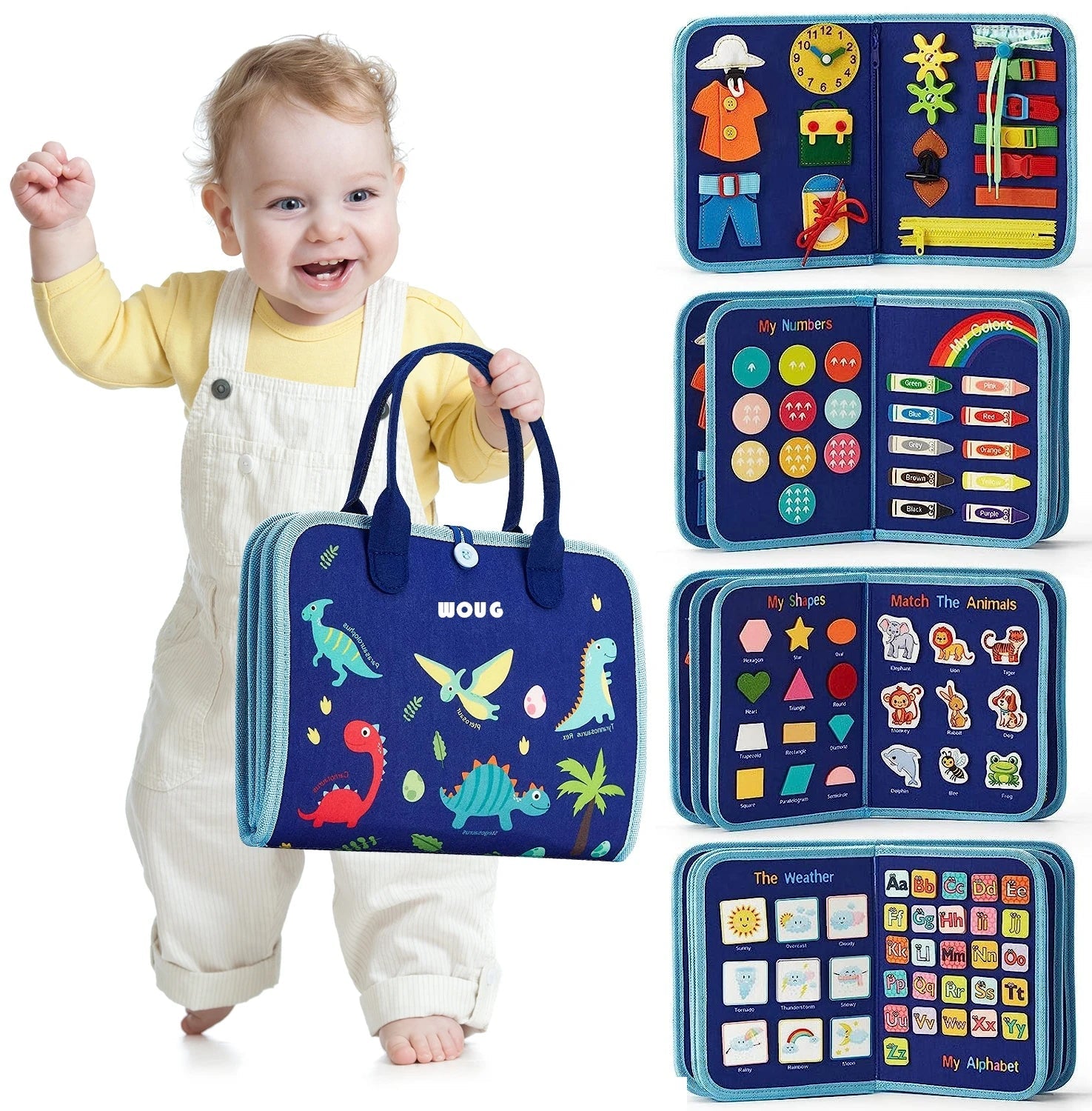 Montessori Busy Board - OctoCare