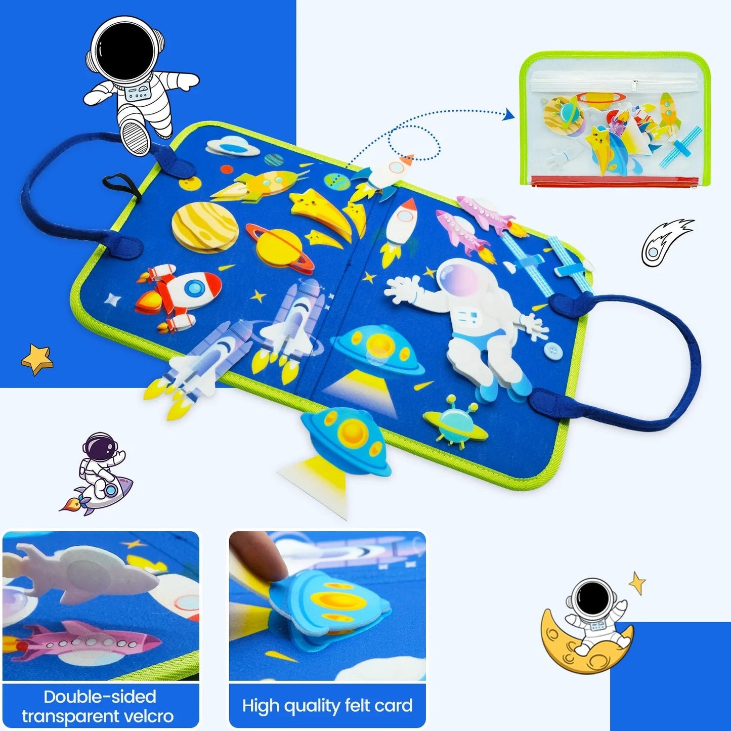 Montessori Busy Board - OctoCare