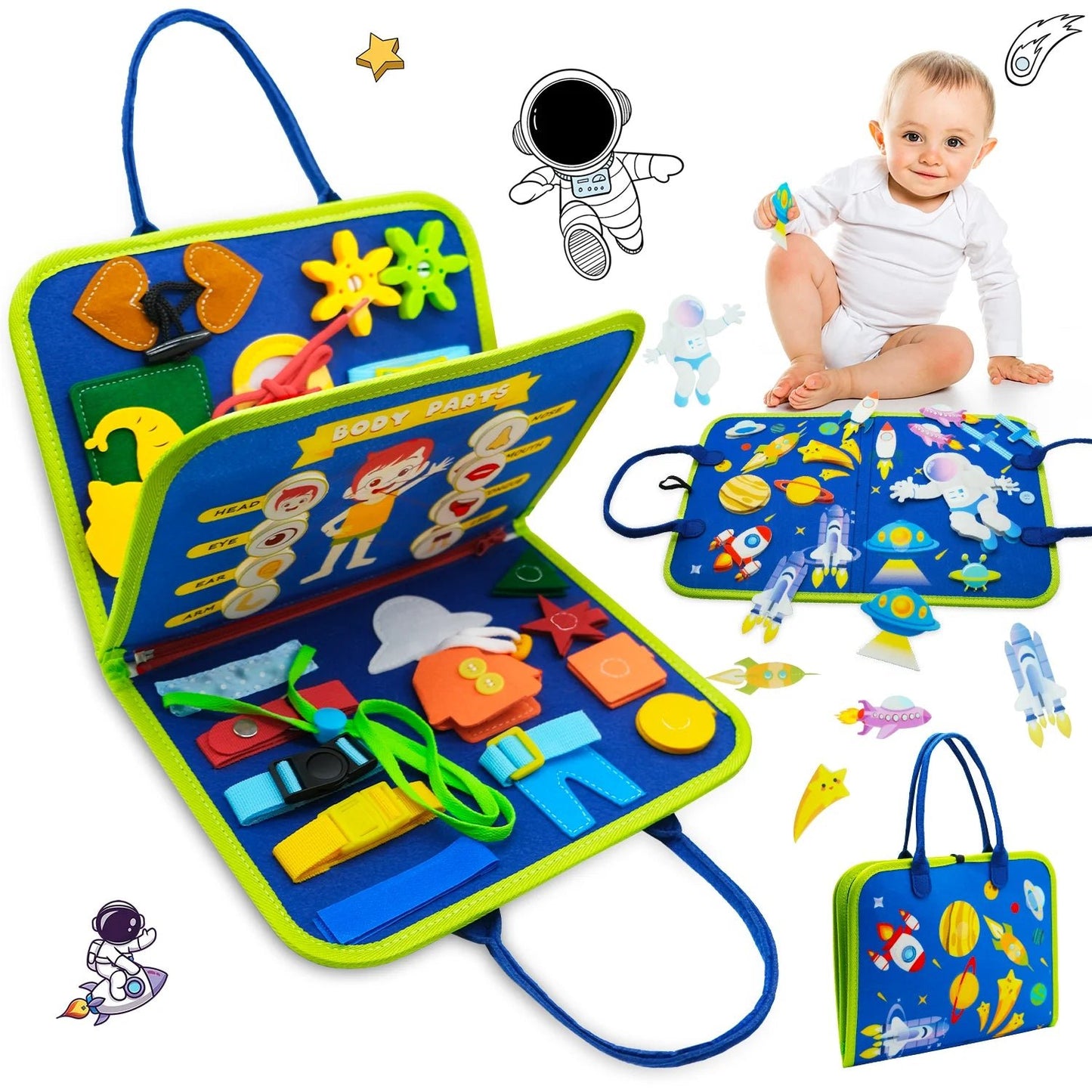 Montessori Busy Board - OctoCare