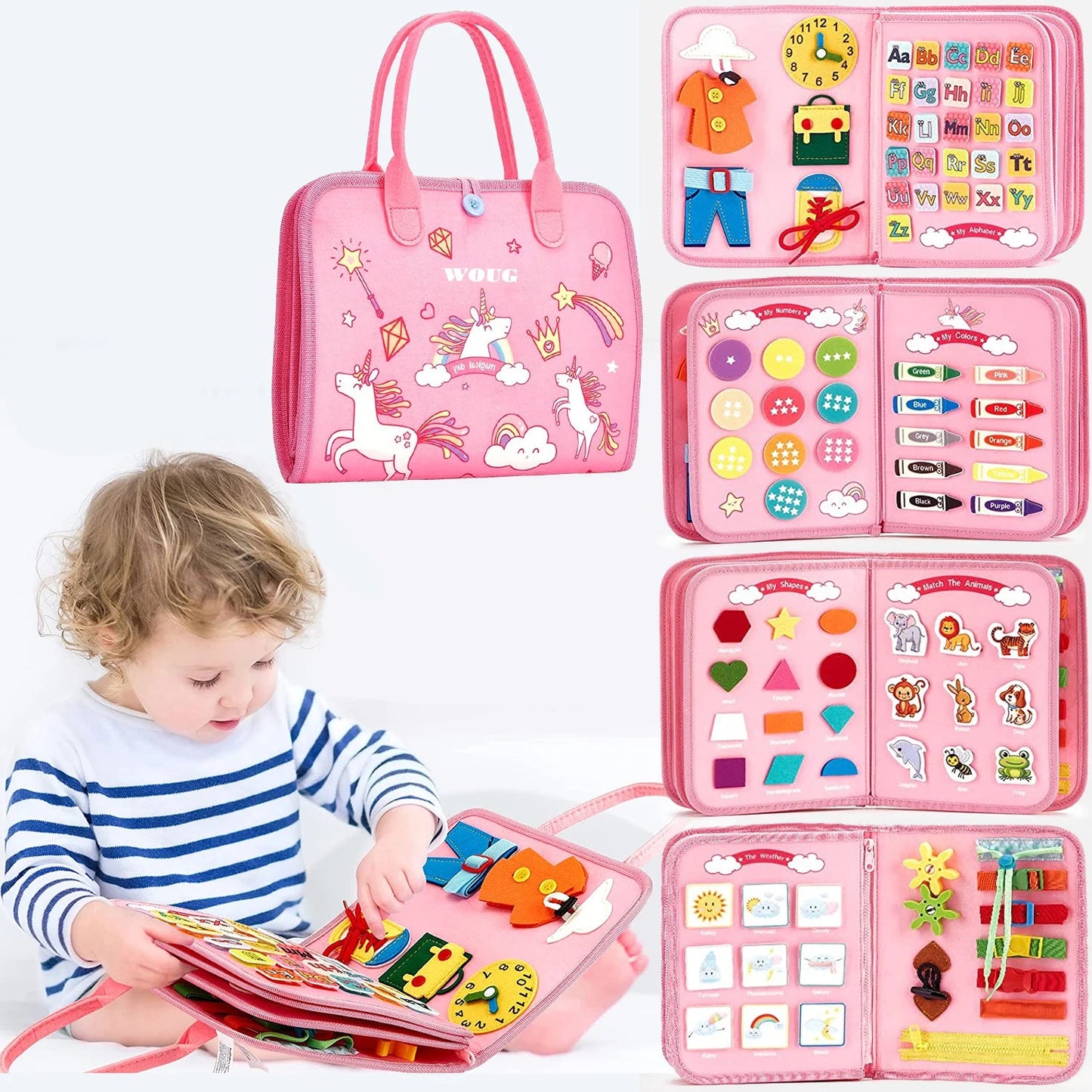 Montessori Busy Board - OctoCare