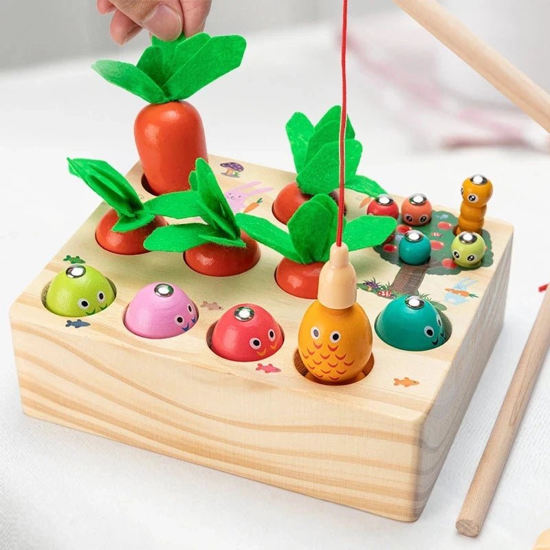 Montessori Carrot Harvest Toy - OctoCare