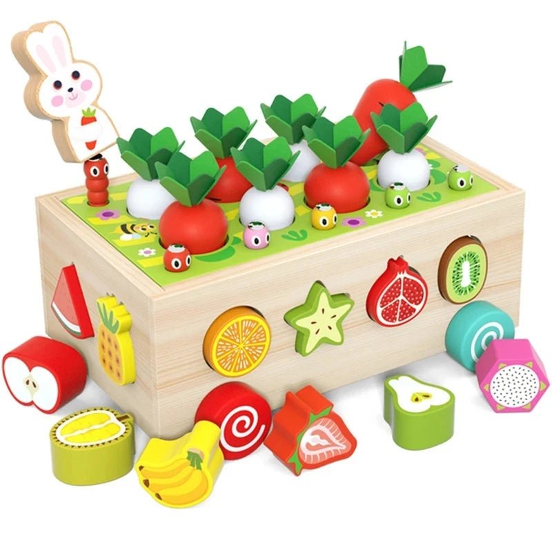 Montessori Carrot Harvest Toy - OctoCare