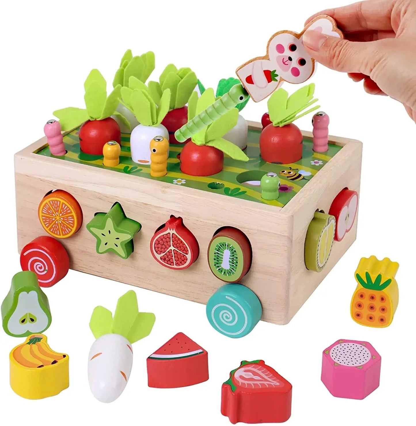 Montessori Carrot Harvest Toy - OctoCare