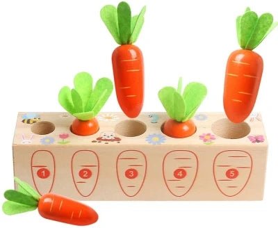 Montessori Carrot Harvest Toy - OctoCare