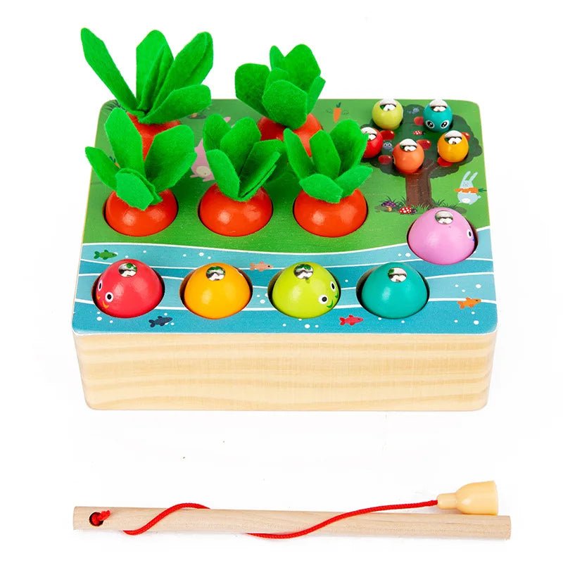 Montessori Carrot Harvest Toy - OctoCare