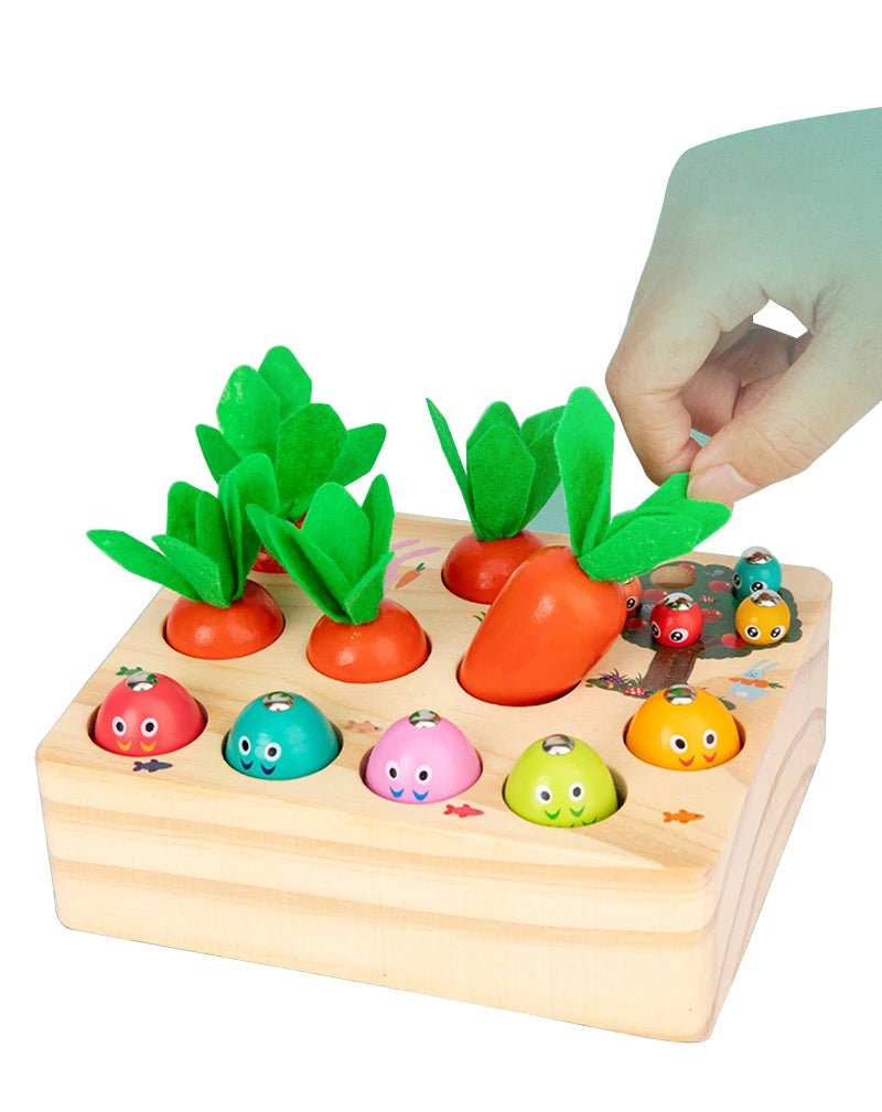 Montessori Carrot Harvest Toy - OctoCare