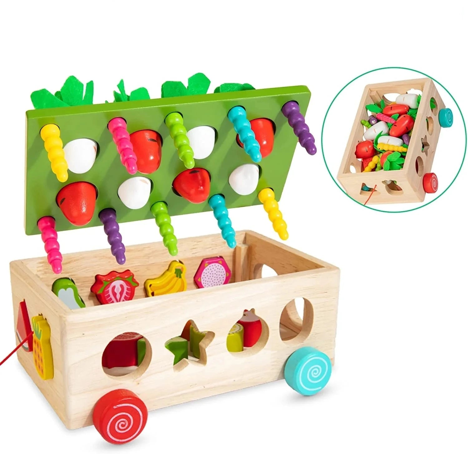 Montessori Carrot Harvest Toy - OctoCare