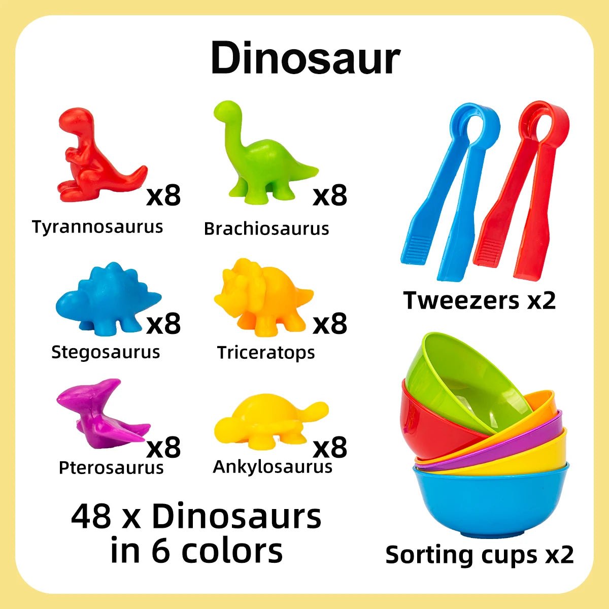 Montessori Counting Animal Sorting Toys - OctoCare