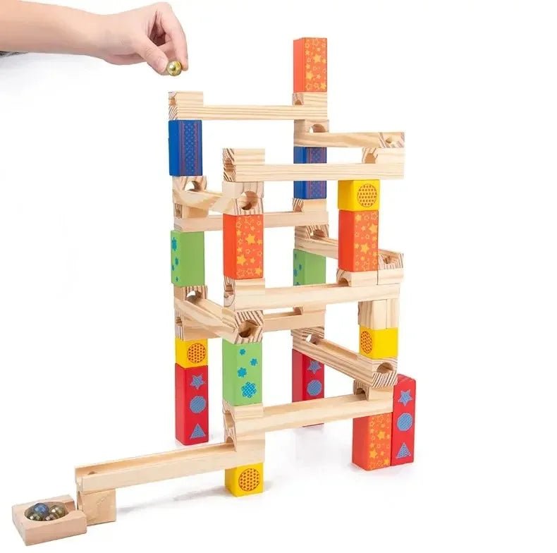 Montessori Marble Run Track - OctoCare