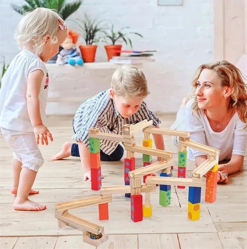 Montessori Marble Run Track - OctoCare