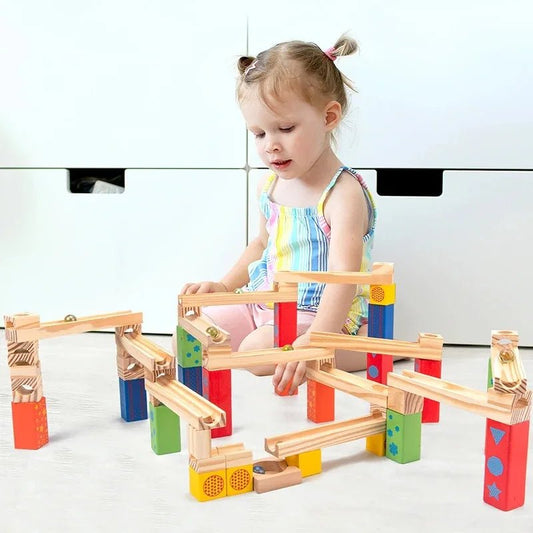 Montessori Marble Run Track - OctoCare