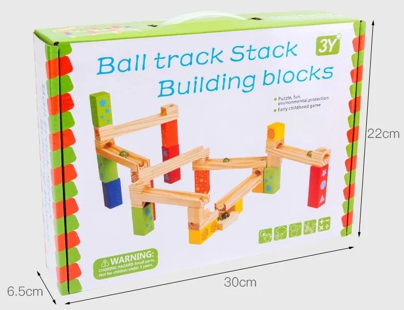 Montessori Marble Run Track - OctoCare