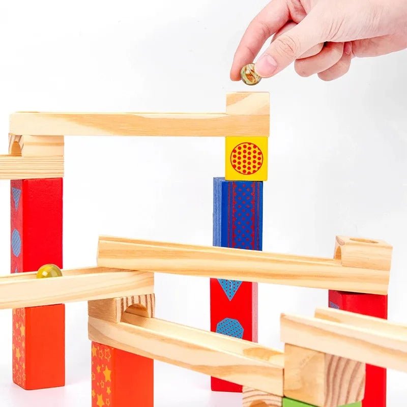 Montessori Marble Run Track - OctoCare