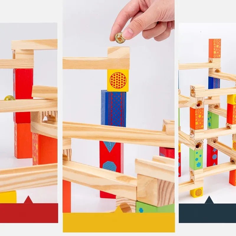 Montessori Marble Run Track - OctoCare
