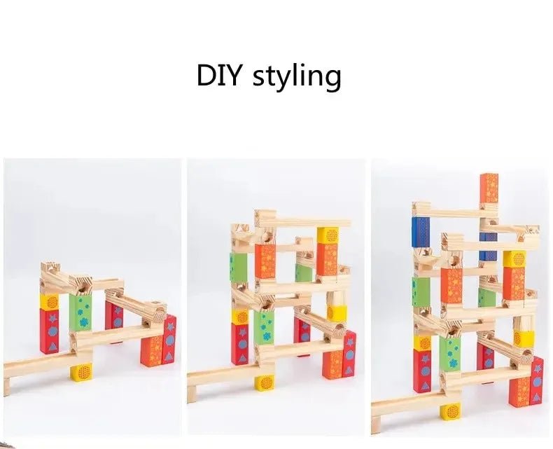 Montessori Marble Run Track - OctoCare