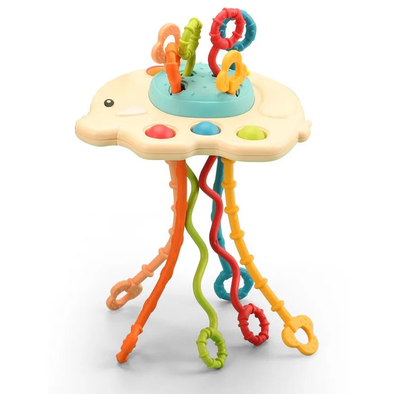 Montessori Silicone Pulling Toy - OctoCare