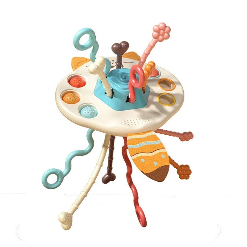 Montessori Silicone Pulling Toy - OctoCare