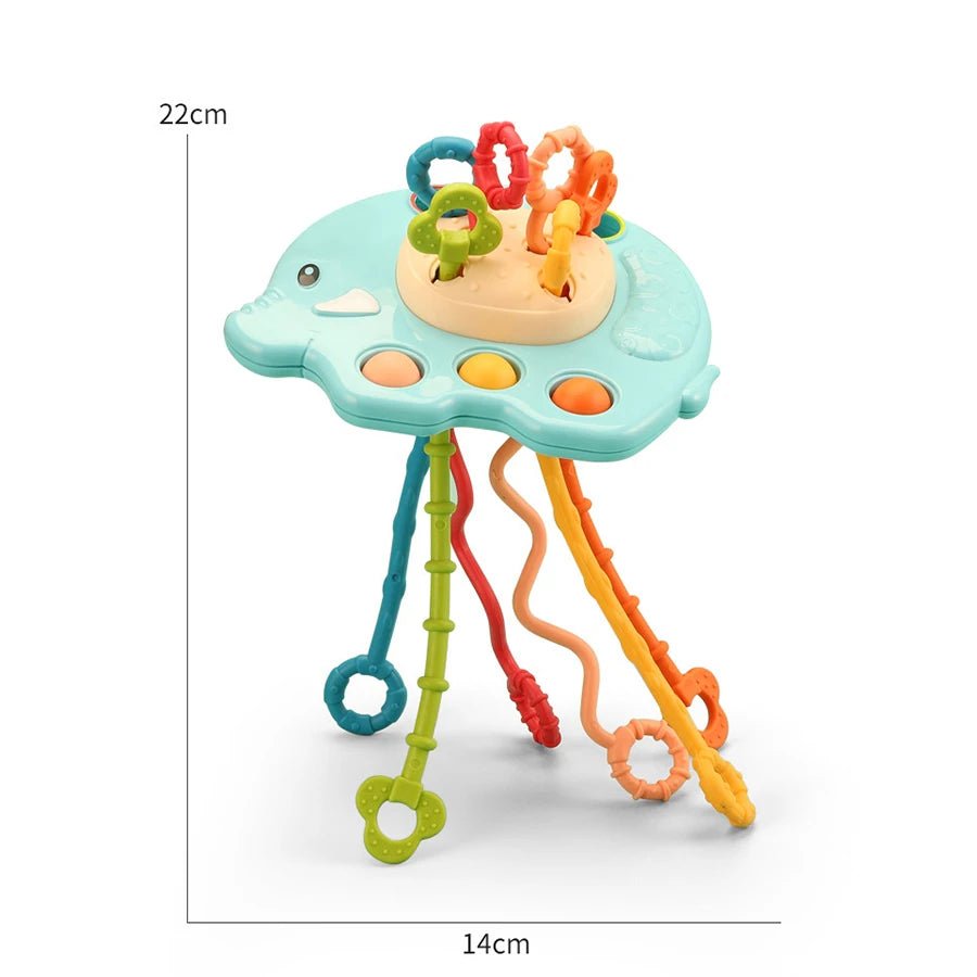 Montessori Silicone Pulling Toy - OctoCare