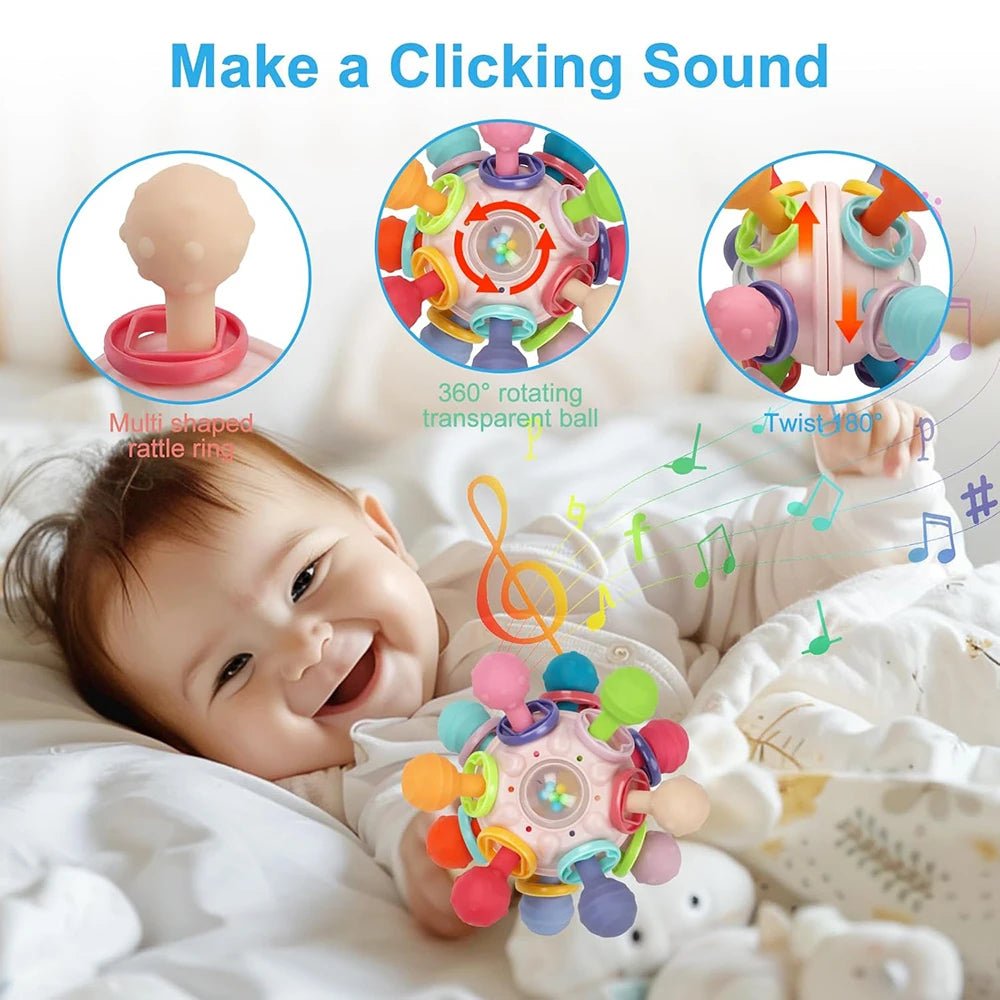 Montessori Silicone Pulling Toy - OctoCare